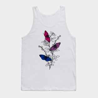 Bisexual Butterflies Tank Top